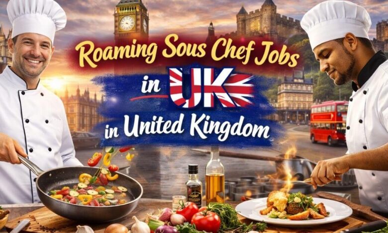 Roaming Sous Chef Jobs in United Kingdom