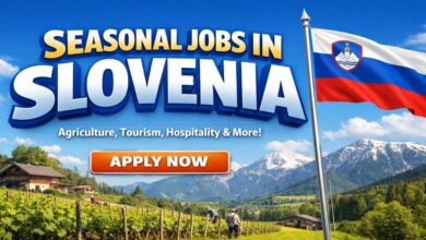 Seasonal Jobs in Slovenia