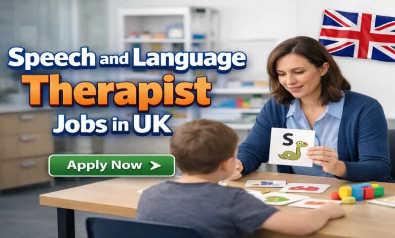 Speech and Language Therapist Jobs in UK