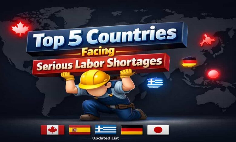 Top 5 Countries Facing Serious Labor Shortages