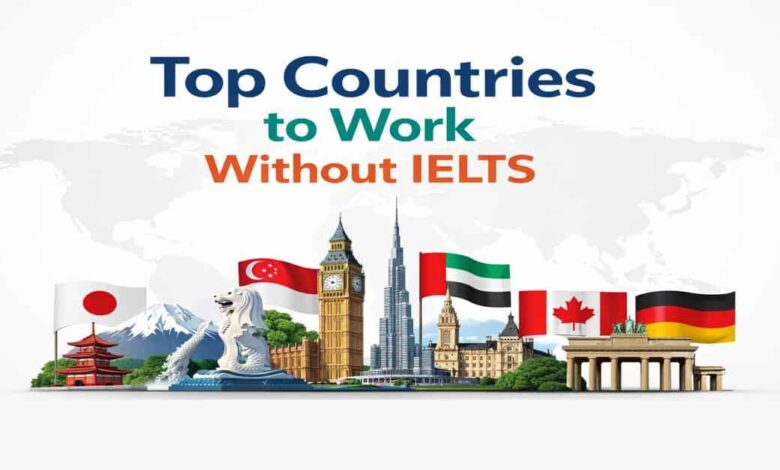 Top Countries to Work Without IELTS