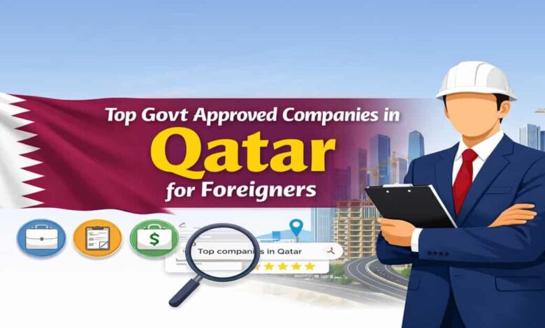 Top Govt Approved Companies in Qatar for Foreigners