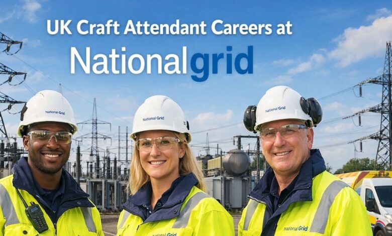 UK Craft Attendant Careers at National Grid