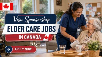 Visa Sponsorship Elder Care Jobs in Canada