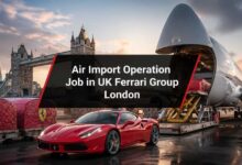 Air Import Operation Job in UK Ferrari Group London