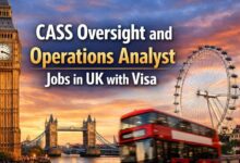 CASS Oversight and Operations Analyst Jobs in UK with Visa