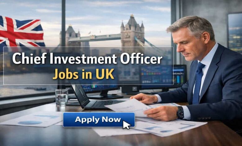 Chief Investment Officer Jobs in UK