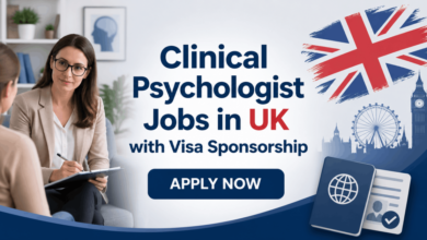 Clinical Psychologist Jobs in UK with Visa Sponsorship
