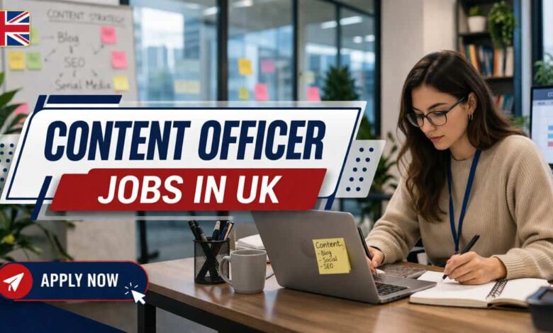 Content Officer Jobs in UK