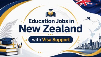 Education Jobs in New Zealand with Visa Support