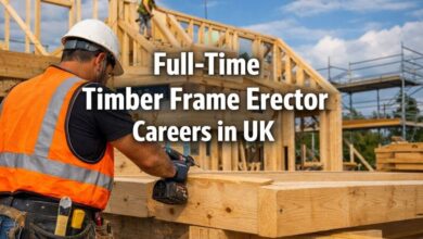 Full-Time Timber Frame Erector Careers in UK
