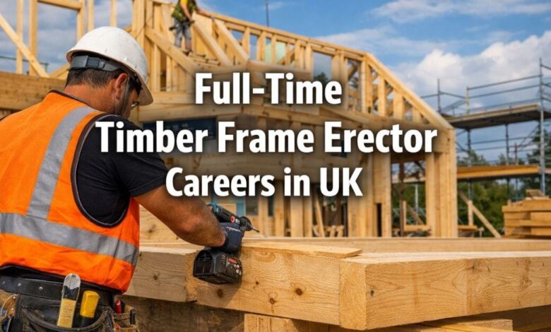 Full-Time Timber Frame Erector Careers in UK