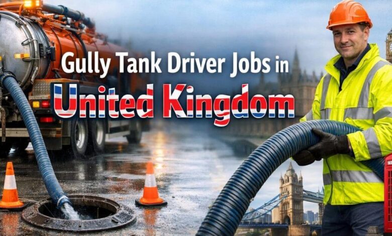 Gully Tank Driver Jobs in United Kingdom
