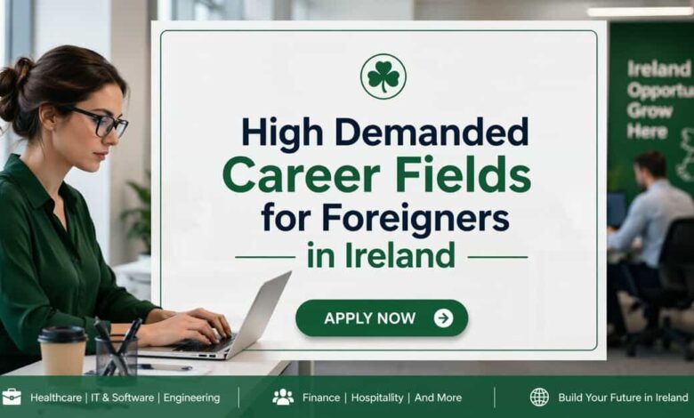 High Demanded Career Fields for Foreigners in Ireland