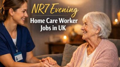 NR7 Evening Home Care Worker Jobs in UK