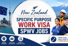 New Zealand Specific Purpose Work Visa SPWV Jobs