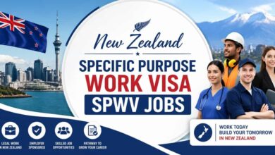 New Zealand Specific Purpose Work Visa SPWV Jobs