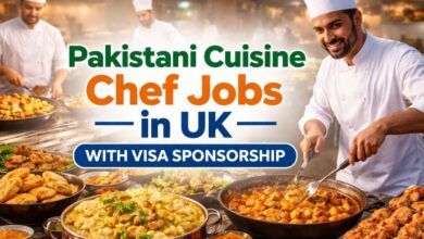 Pakistani Cuisine Chef Jobs in UK with Visa Sponsorship