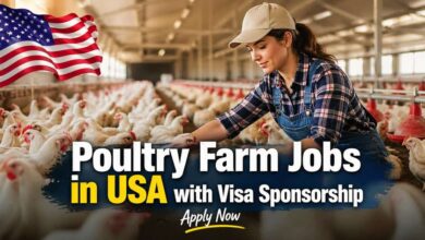 Poultry Farm Jobs in USA with Visa Sponsorship