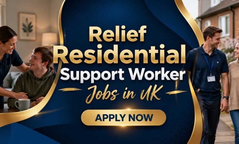Relief Residential Support Worker Jobs in UK