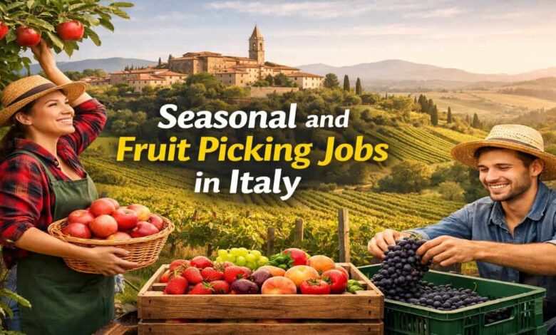 Seasonal and Fruit Picking Jobs in Italy