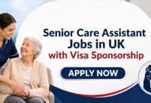 Senior Care Assistant Jobs in UK with Visa Sponsorship