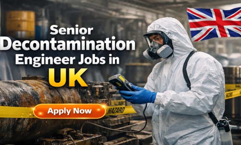 Senior Decontamination Engineer Jobs in UK