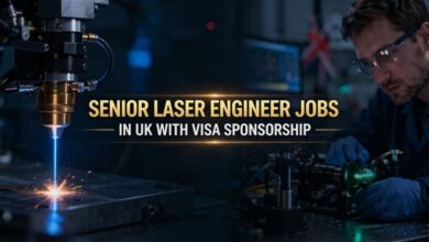 Senior Laser Engineer Jobs in UK with Visa Sponsorship