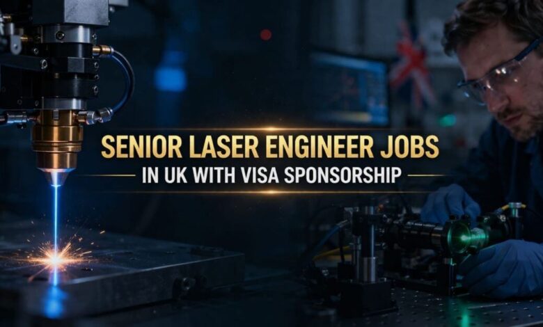 Senior Laser Engineer Jobs in UK with Visa Sponsorship