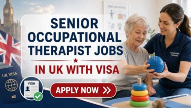 Senior Occupational Therapist Jobs in UK with Visa
