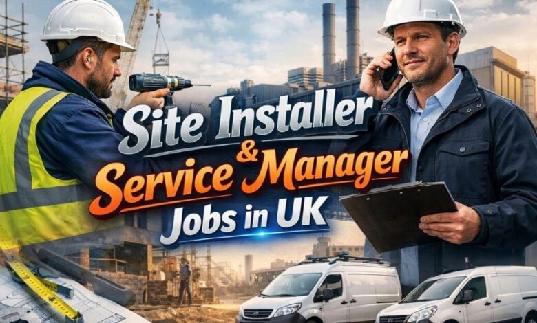 Site installer and Service Manager Jobs in UK