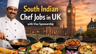 South Indian Chef Jobs in UK with Visa Sponsorship