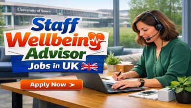 Staff Wellbeing Advisor Jobs in UK