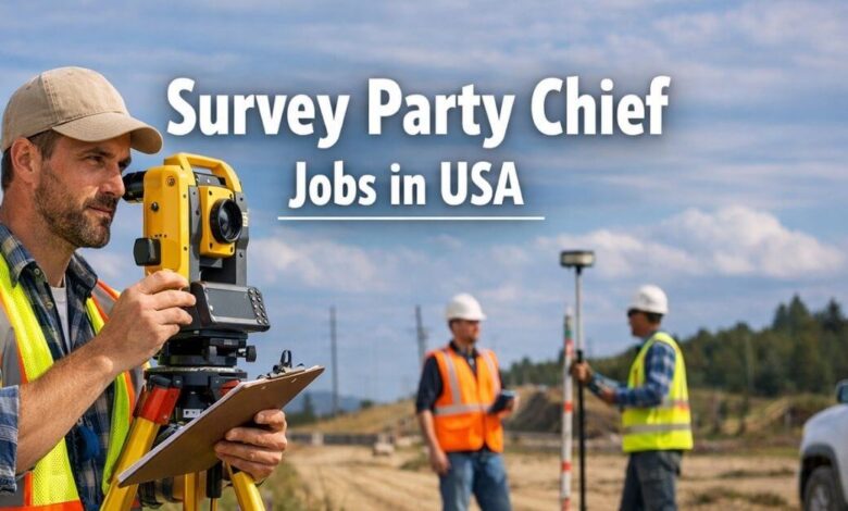 Survey Party Chief Jobs in USA