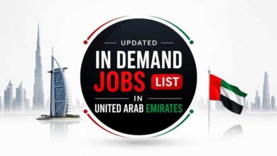 Updated In Demand Jobs List in United Arab Emirates