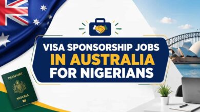 Visa Sponsorship Jobs in Australia for Nigerians