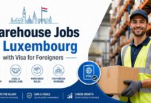 Warehouse Jobs in Luxembourg with Visa for Foreigners