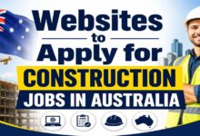 Websites to Apply for Construction Jobs in Australia