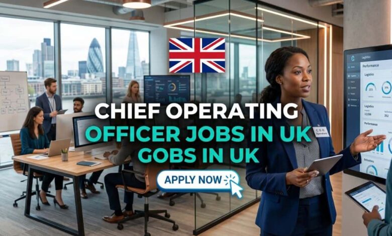 Chief Operating Officer Jobs in UK