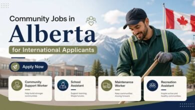 Community Jobs in Alberta for International Applicants