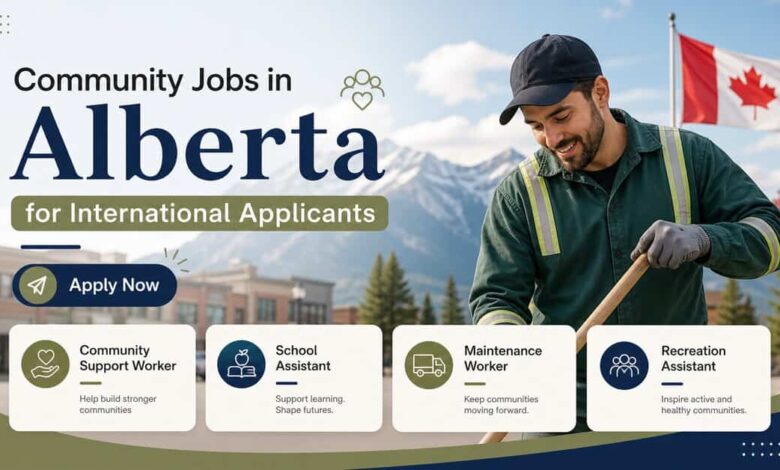 Community Jobs in Alberta for International Applicants