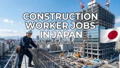 Construction Worker Jobs in Japan
