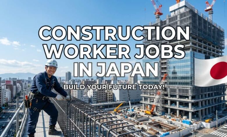 Construction Worker Jobs in Japan