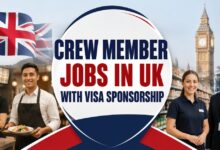 Crew Member Jobs in UK with Visa Sponsorship