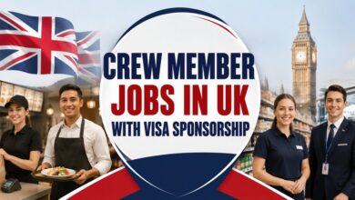 Crew Member Jobs in UK with Visa Sponsorship