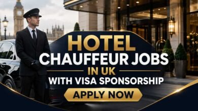 Hotel Chauffeur Jobs in UK with Visa Sponsorship