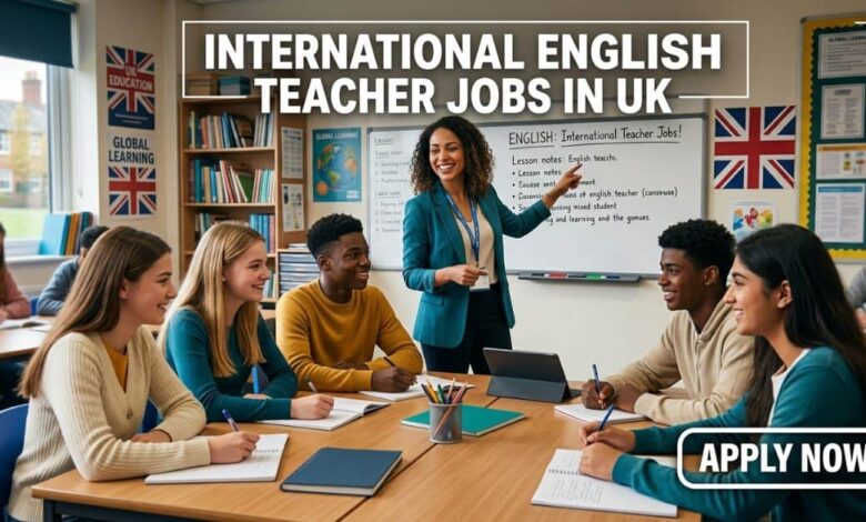 International English Teacher Jobs in UK