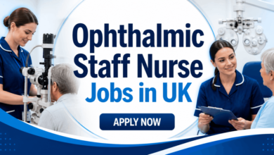 Ophthalmic Staff Nurse Jobs in UK