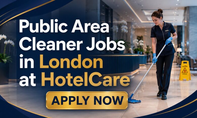 Public Area Cleaner Jobs in London at HotelCare