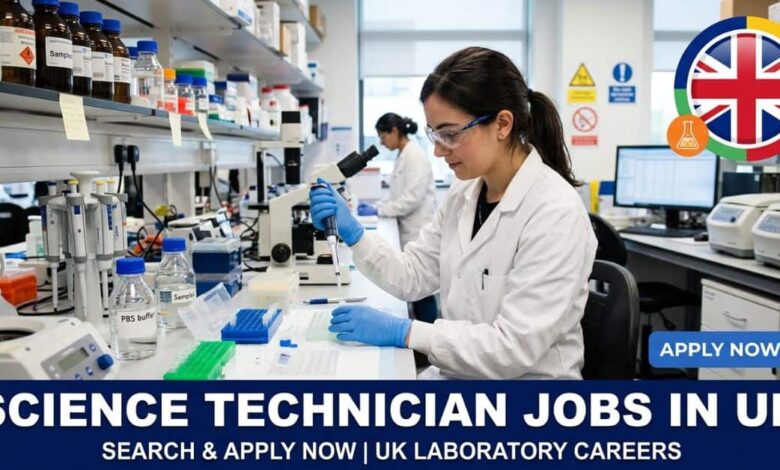 Science Technician Jobs in UK